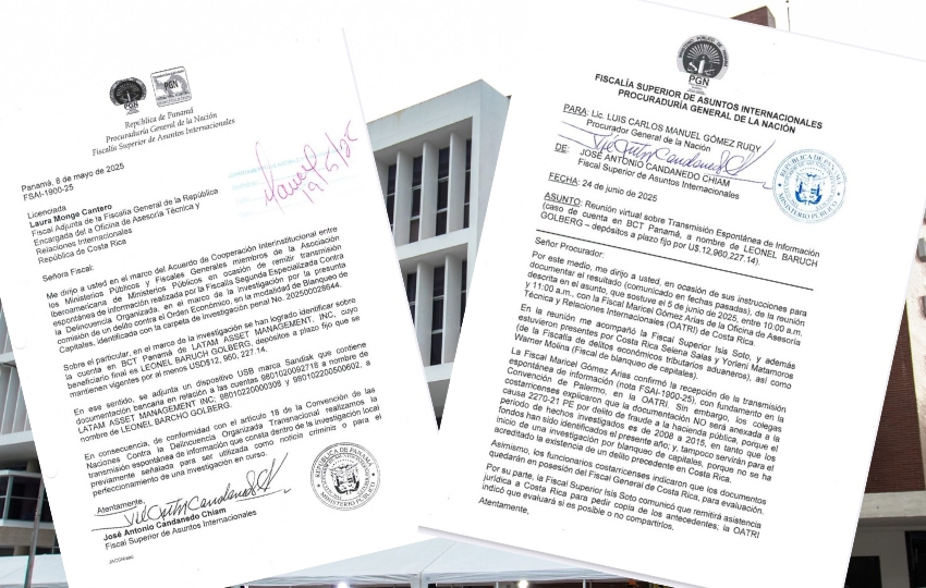 Documentación intercambiada.