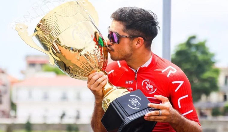Gabriel Rojas es el actual campeón del Tour de Panamá. Foto: Fepaci