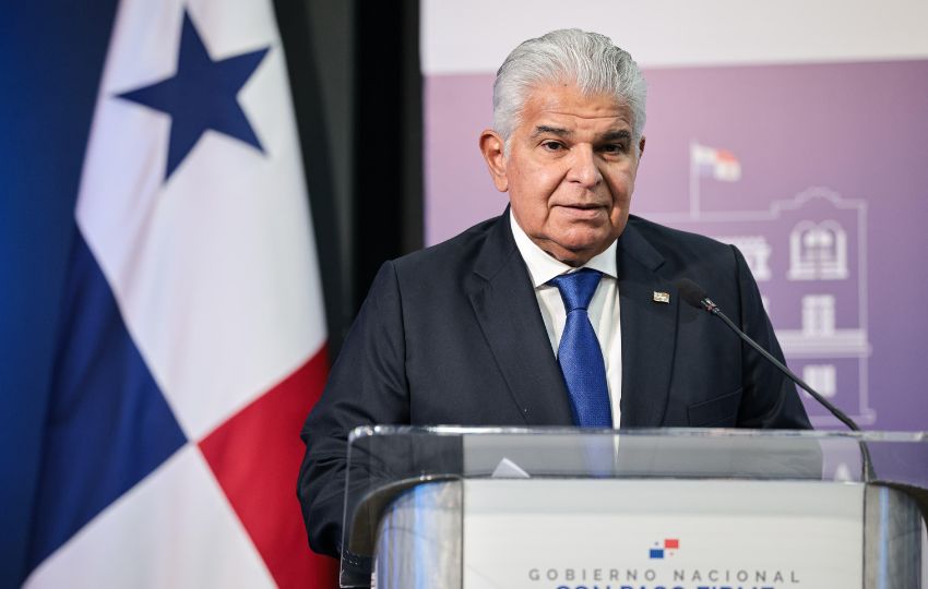 El presidente José Raúl Mulino. Foto: Cortesía