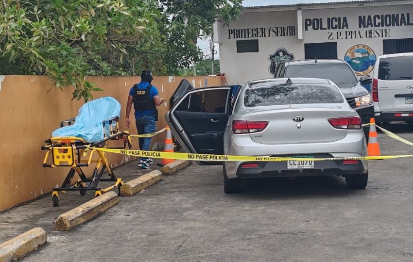  “Chinin” fue acribillado a tiros dentro de su automóvil. Foto: Eric Montenegro