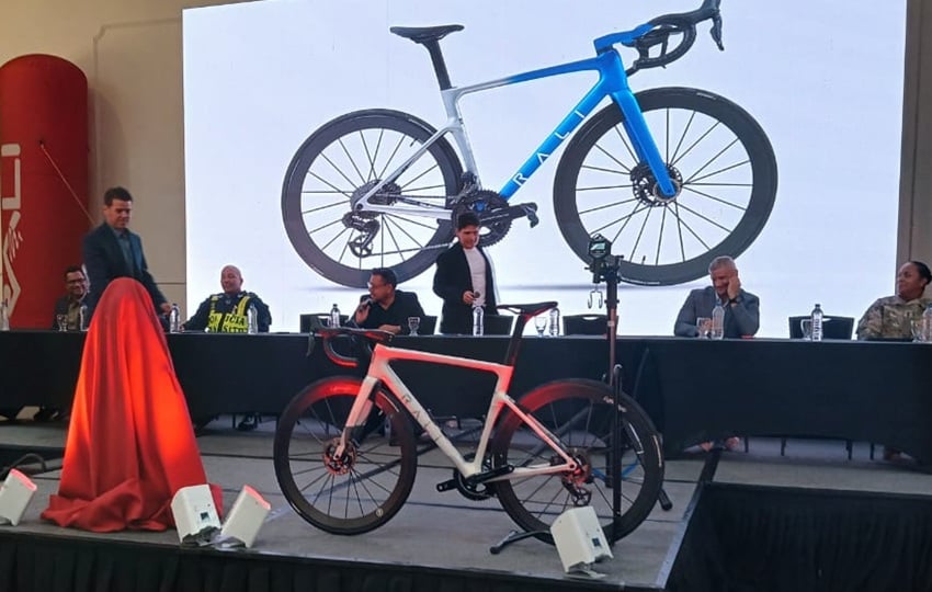 La bicicleta se presentó la noche de este viernes. Foto: Jaime Chávez