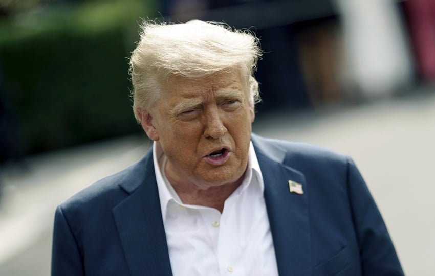 Donald Trump, presidente de Estados Unidos. Foto: EFE