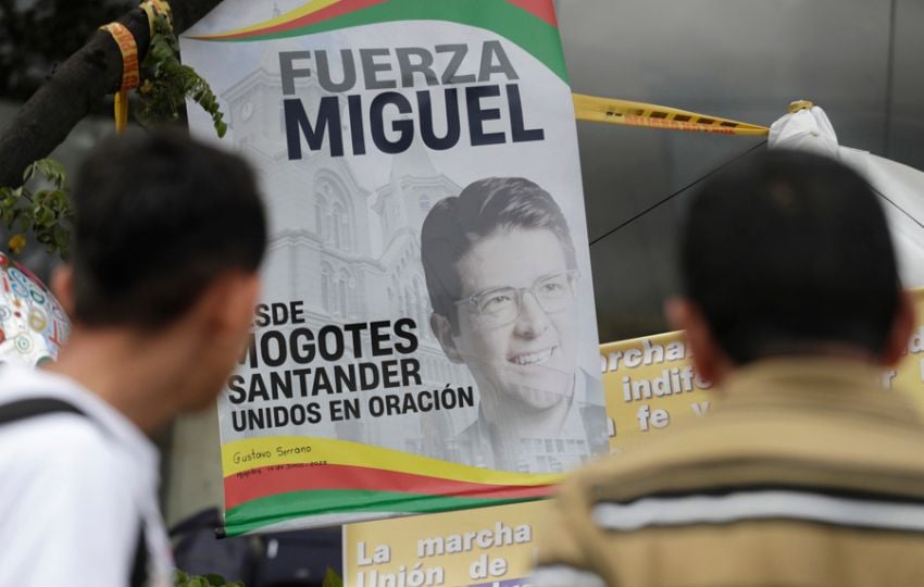  Miguel Uribe Turbay ha tenido una mejora clínica. Foto: EFE