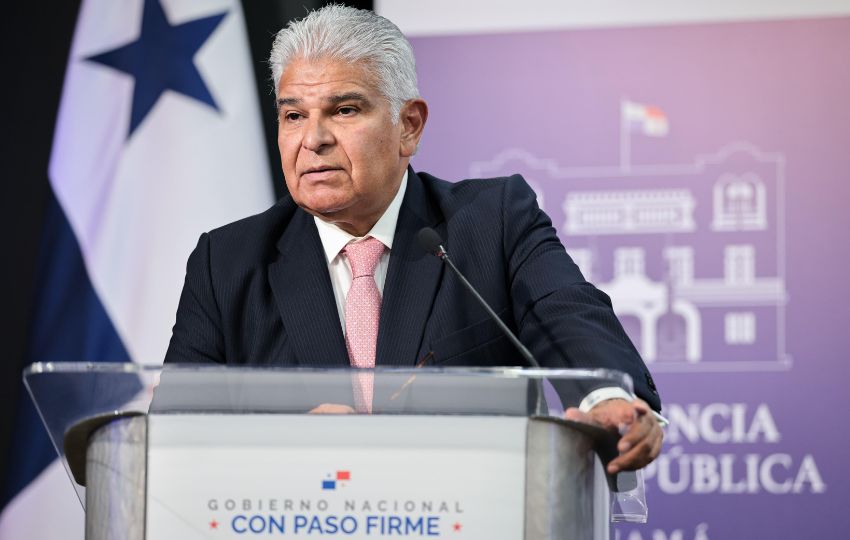 José Raúl Mulino, presidente de la República. Foto: Cortesía