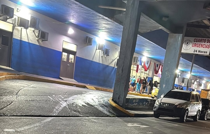 Llegaron a urgencias. Foto: Diómedes Sánchez S.