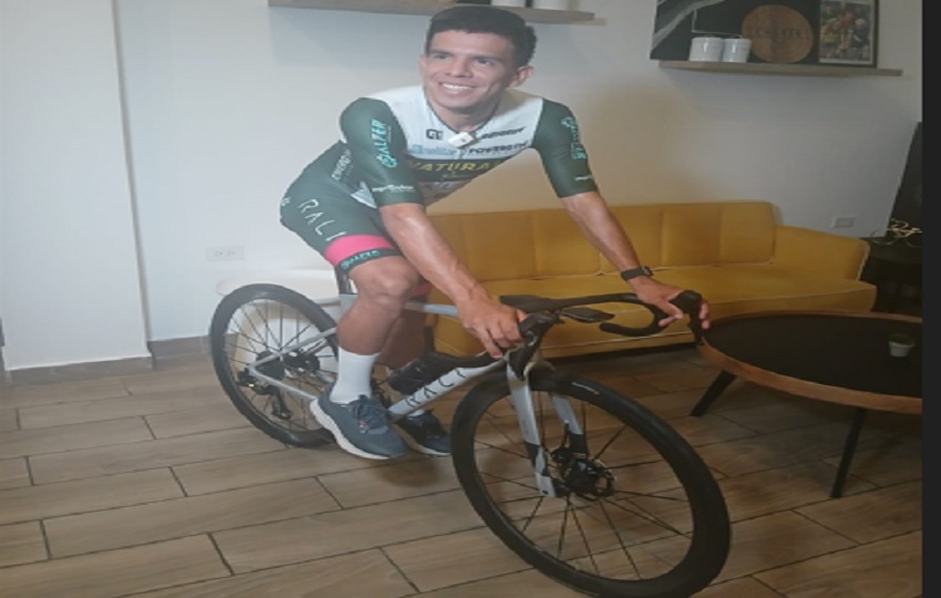 Franklin Archibold se encuentra listo para el Tour de Panamá. Foto: Jaime Chávez