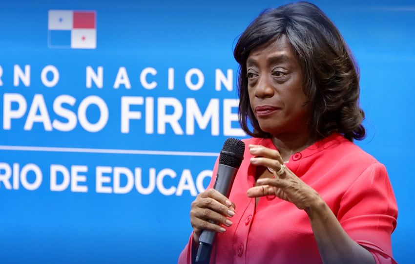 Lucy Molinar, ministra de Educación. Foto: Cortesía