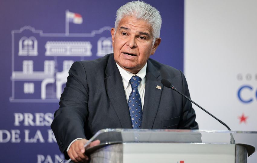 José Raúl Mulino, presidente de la República. Foto: Cortesía
