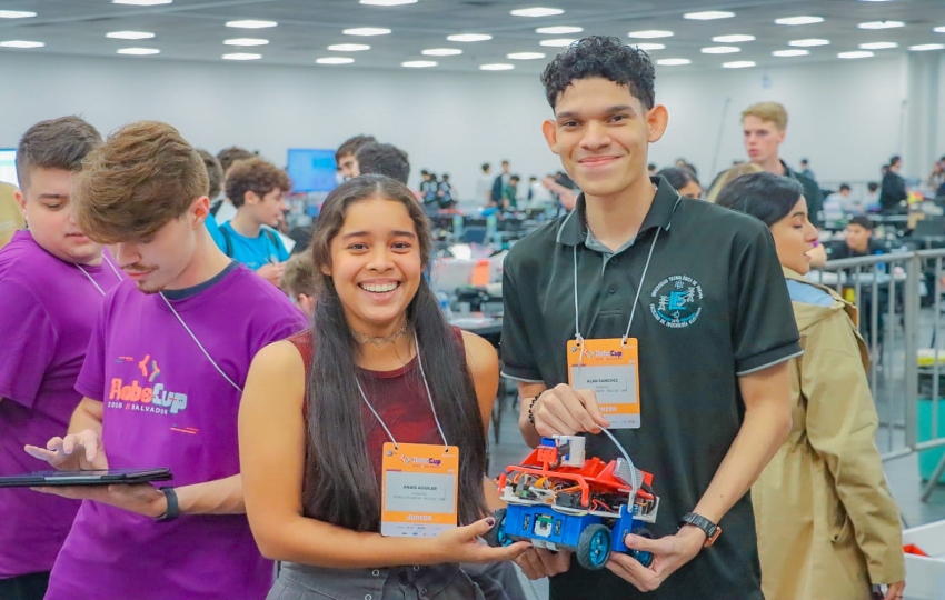 Delegación que representó a Panamá en la RoboCup 2025. Foto: Cortesía.