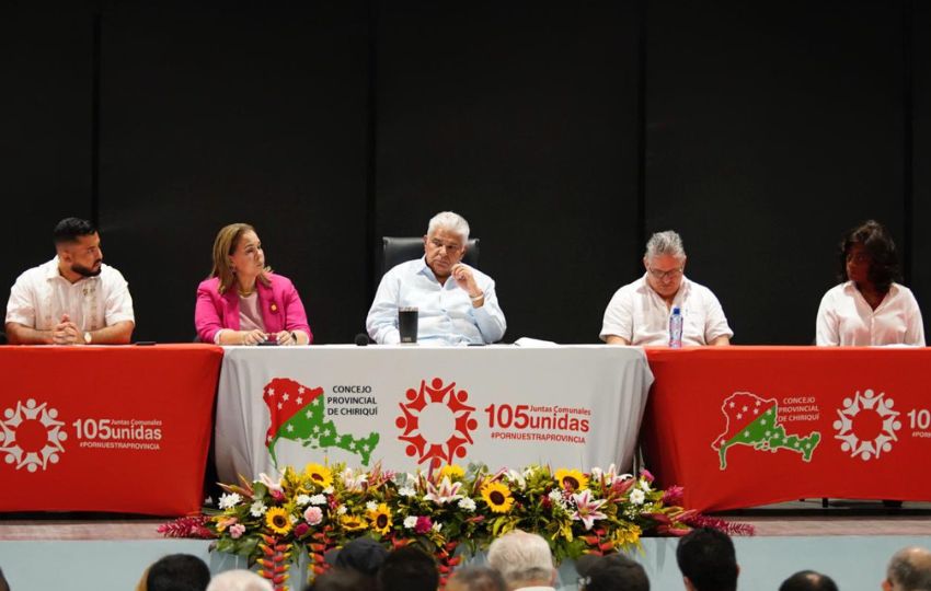 Consejo Provincial de Chiriquí. Foto: Cortesía