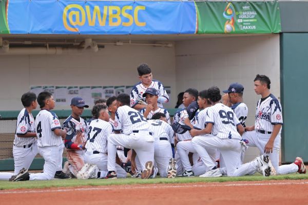 Equipo de Panamá U12 en el Mundial de Tainá, Taiwán. Foto: Fedebeis