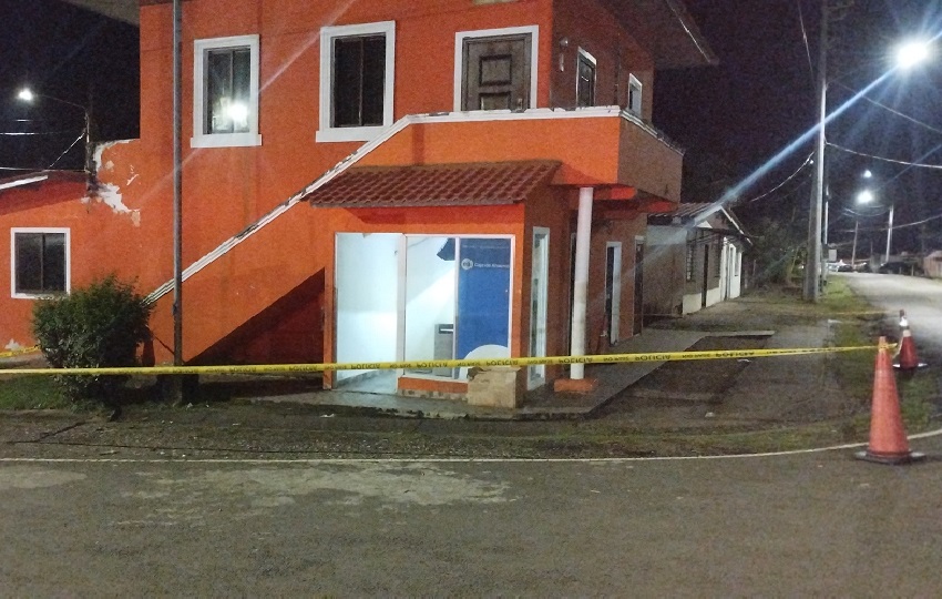Las autoridades desconocen el monto de lo hurtado. Foto. Policía Nacional