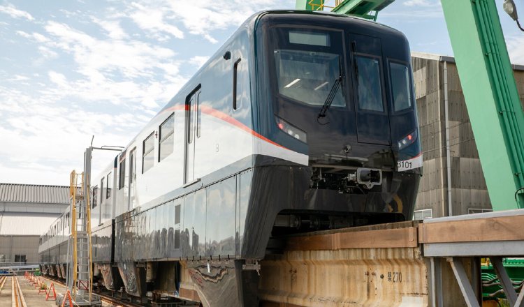 En 2026 se seguirá con la construcción de la Línea 3 del metro. Todos los trenes ya están en el país. Cortesía