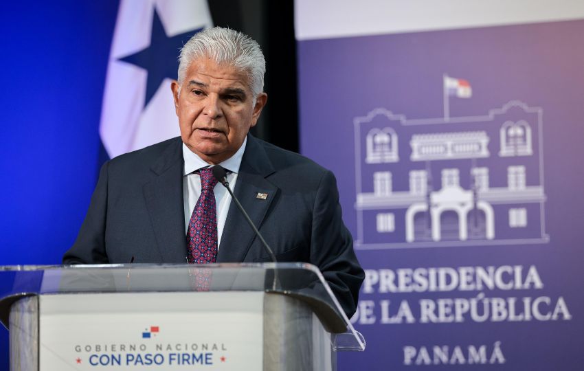 José Raúl Mulino, presidente de la República. Foto: Cortesía