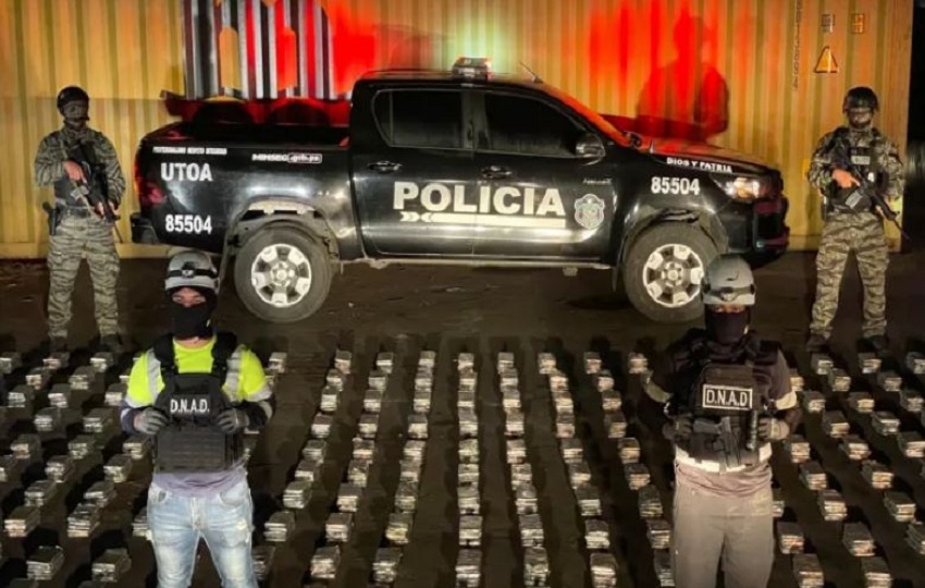 En 2024, las autoridades panameñas decomisaron unas 80 toneladas de drogas, según información oficial. Foto: Cortesía