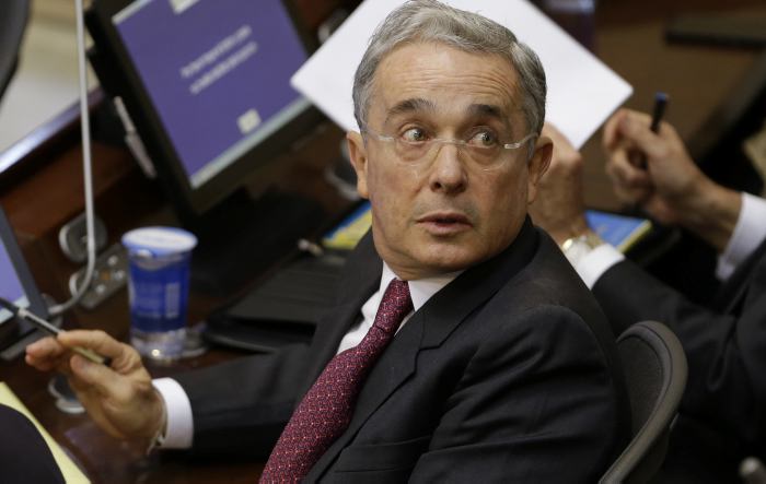 El expresidente colombiano Álvaro Uribe. Foto: Archivo