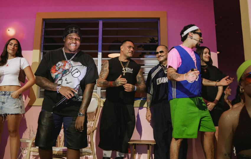 'Sech' y Bad Bunny. Foto: Instagram / @sechmusic