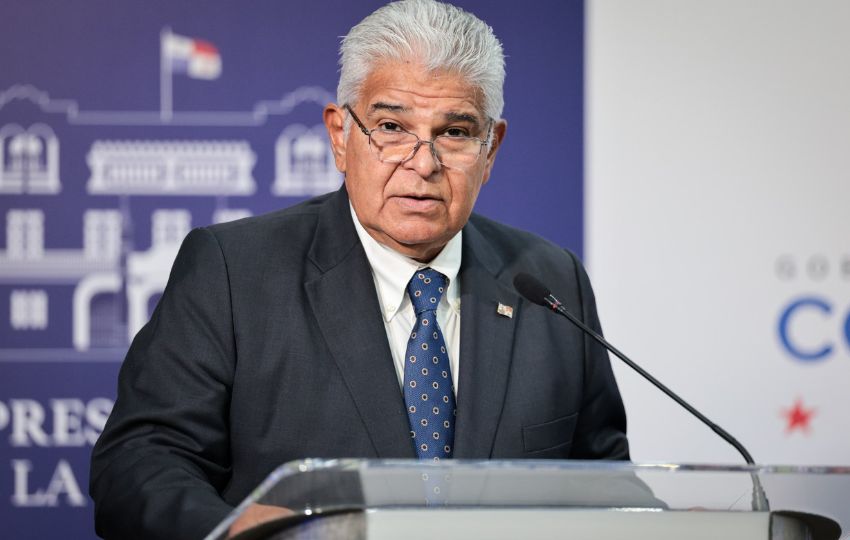 José Raúl Mulino, presidente de la República. Foto: Cortesía