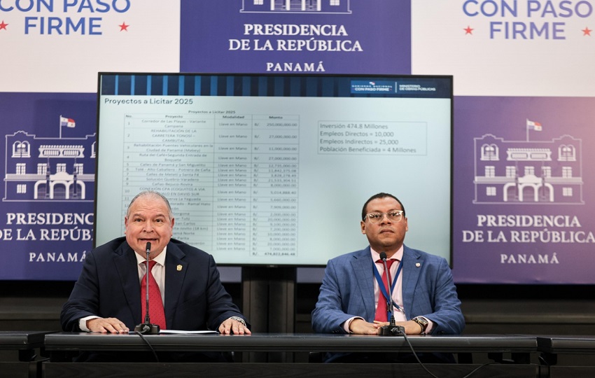 El Ministerio de Obras Públicas (MOP) anunció 20 nuevas licitaciones para este año. Foto: Cortesía