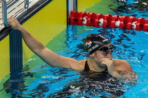 Emily Santos estará en la final de los 200 metros pechos. Foto. COP