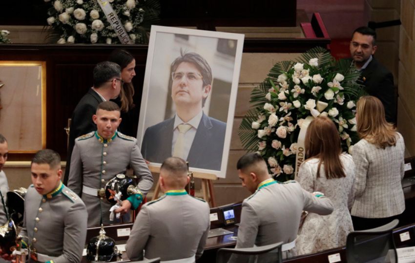 Miguel Uribe Turbay falleció después de ser gravemente herido en un atentado. Foto: EFE