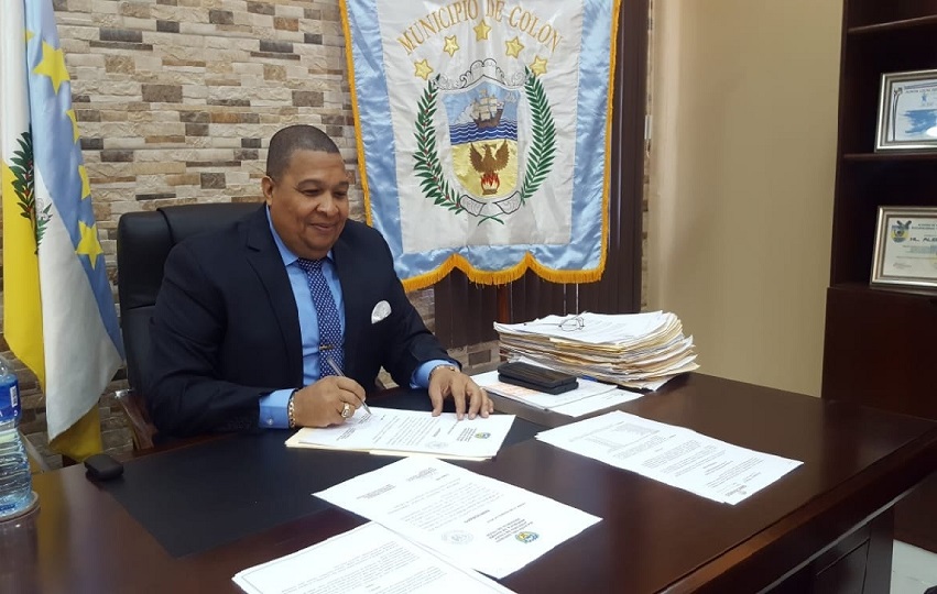 Alex Lee fue alcalde de Colón en el período 2019-2024. Foto. Archivo