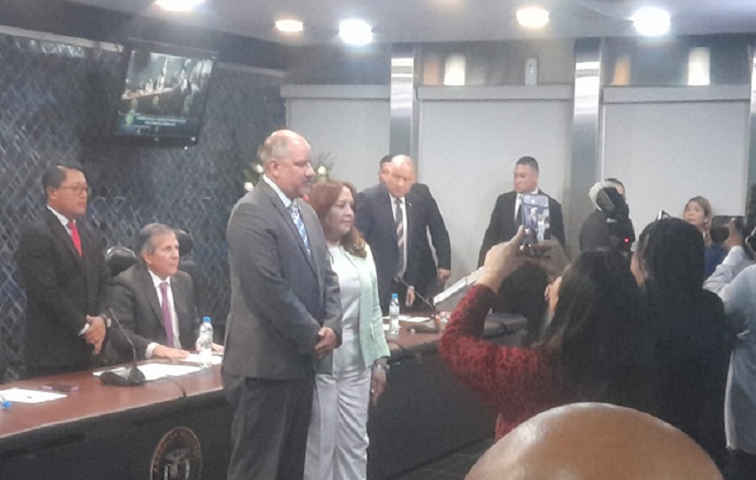 Dana Castañeda durante la instalación de la Comisión. Foto: Vivian Jiménez