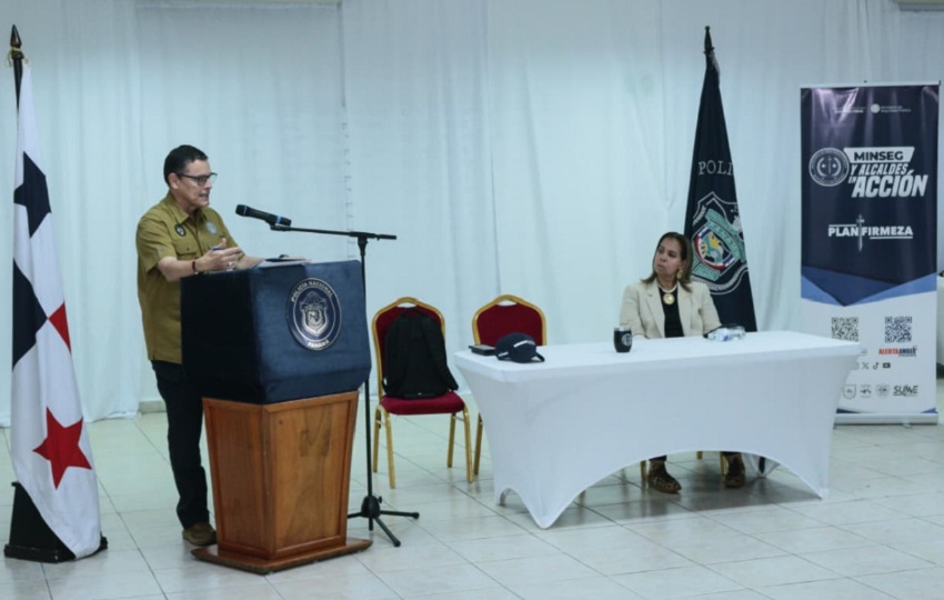 El ministro de Seguridad Pública, Frank Alexis Abrego. Foto: Cortesía