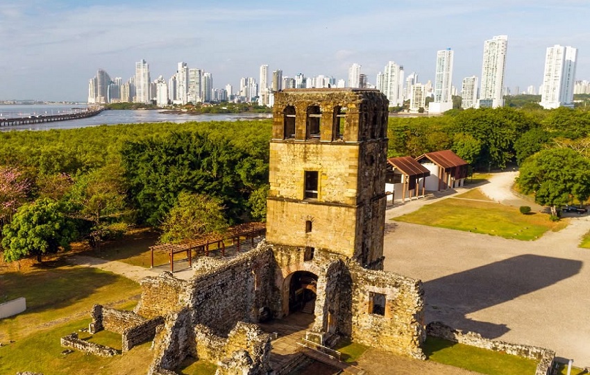 Panamá Viejo. Foto: Tomada de @sitioarqueologico