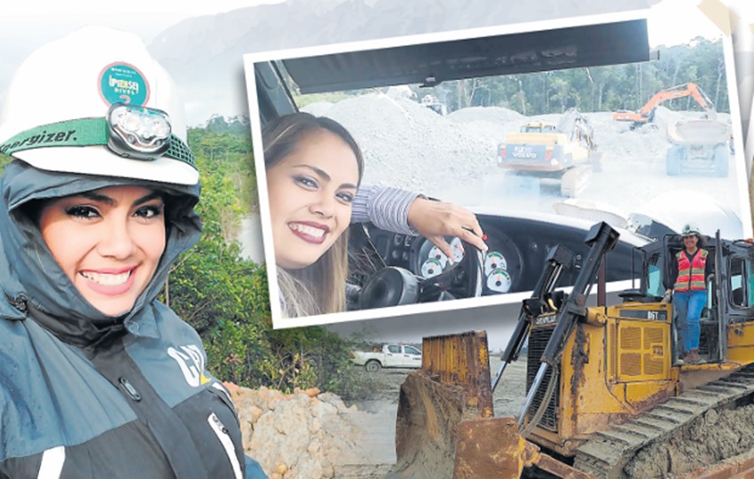 Ilka Camargo, exoperadora de Cobre Panamá. Foto: Cortesía