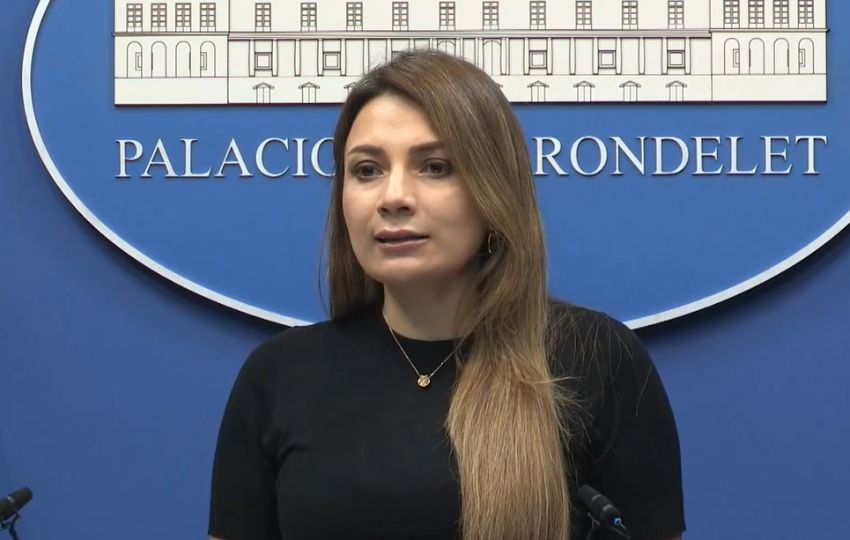 La portavoz del Gobierno ecuatoriano, Carolina Jaramillo.
