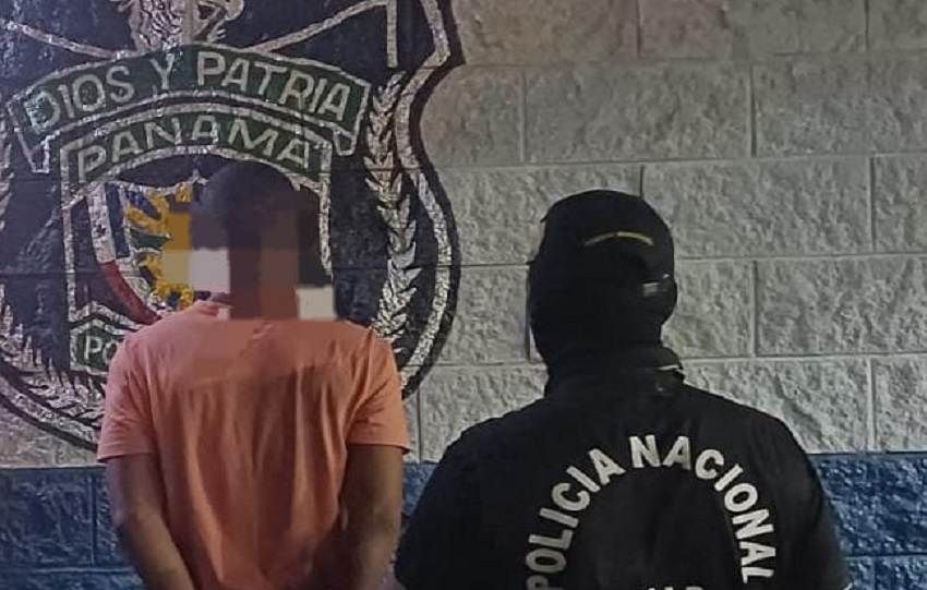 Esta persona es solicitada mediante oficio de aprehensión por su presunta vinculación a un hurto registrado el pasado 13 de agosto. Foto. Policía Nacional