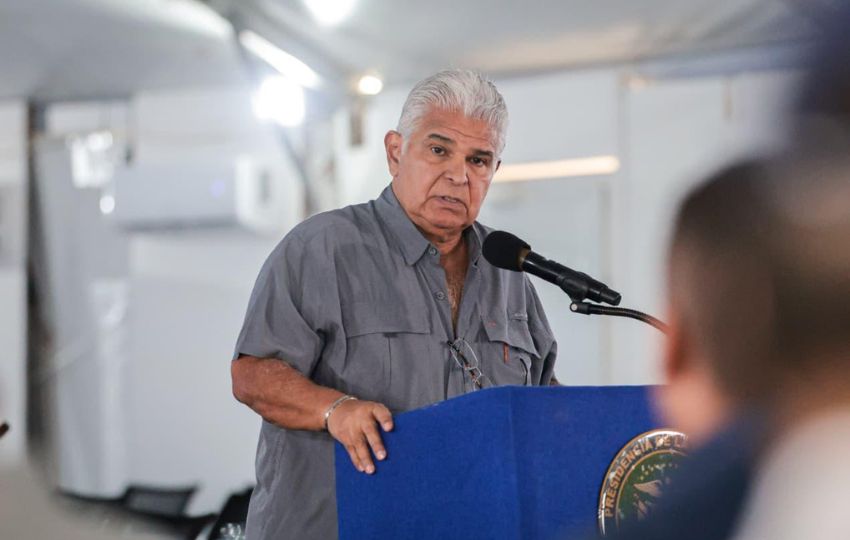 José Raúl Mulino, presidente de la República. Foto: Cortesía