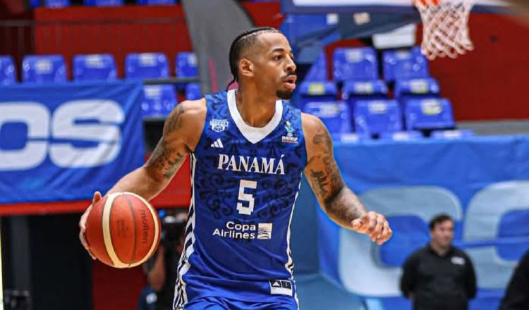 Trevor Gaskins, jugador de la selección de Panamá. Foto: Fepaba