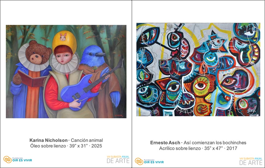 La subasta fortalece el amor por el arte. Foto: Cortesía