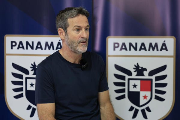 Thomas Christiansen, técnico de Panamá. Foto:EFE
