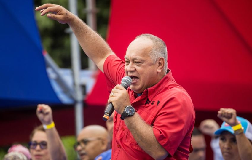 Diosdado Cabello, primer vicepresidente del gobernante Partido Socialista Unido de Venezuela (PSUV). Foto: EFE