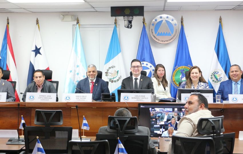 Sesión ordinaria en el Parlamento Centroamericano (Parlacen). Foto: Cortesía