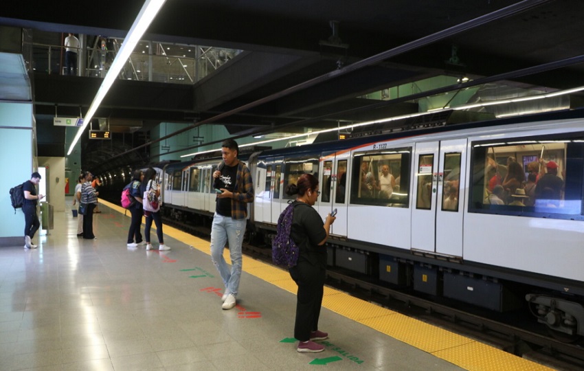 Más de 1,000 usuarios utilizan diariamente las líneas 1 y 2 del metro. Foto: Cortesía Más de 1,000 usuarios utilizan diariamente las líneas 1 y 2 del metro. Foto: Cortesía