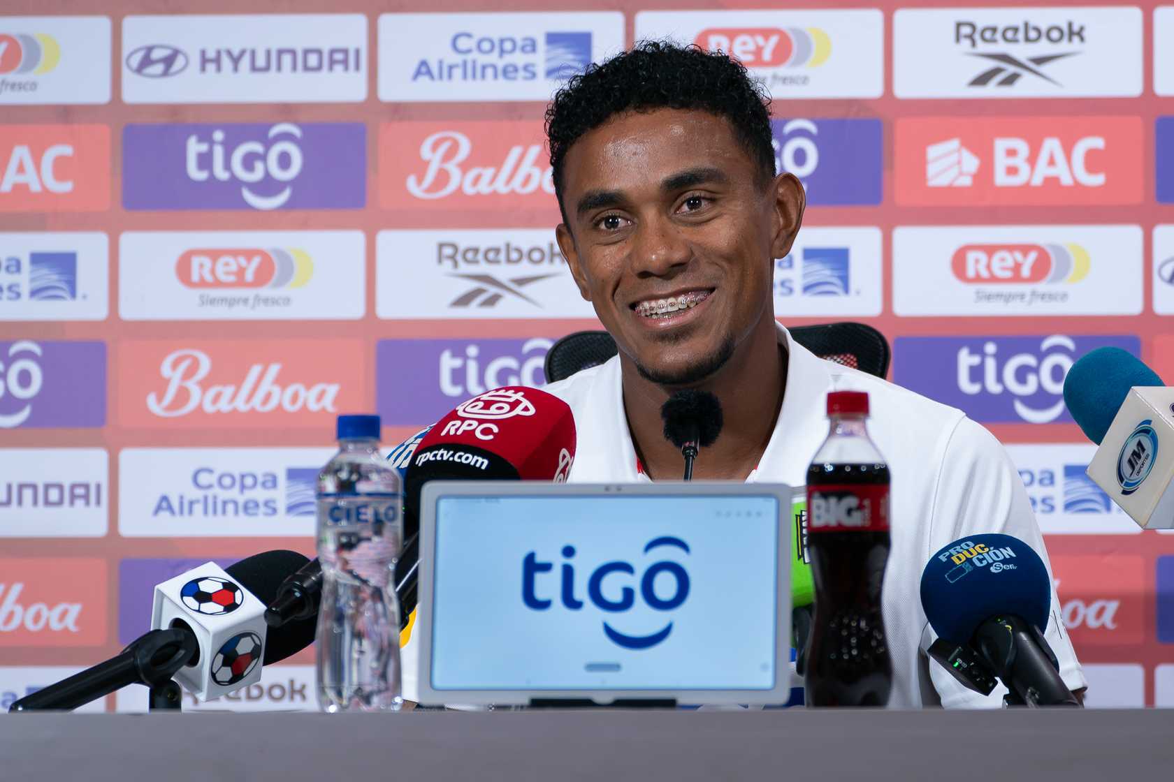 Édgar Yoel Bárcenas, jugador de la selección de Panamá. Foto: FPF