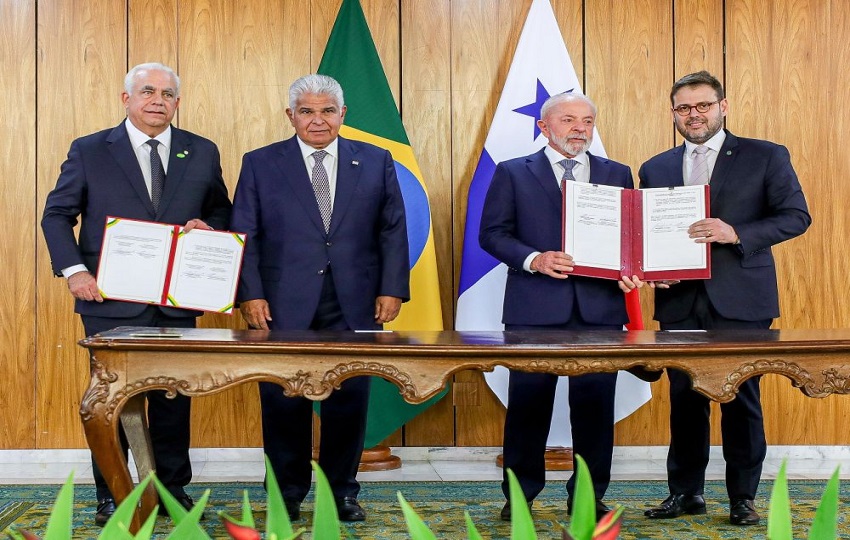 Representantes de Panamá y Brasil. Foto: Cortesía