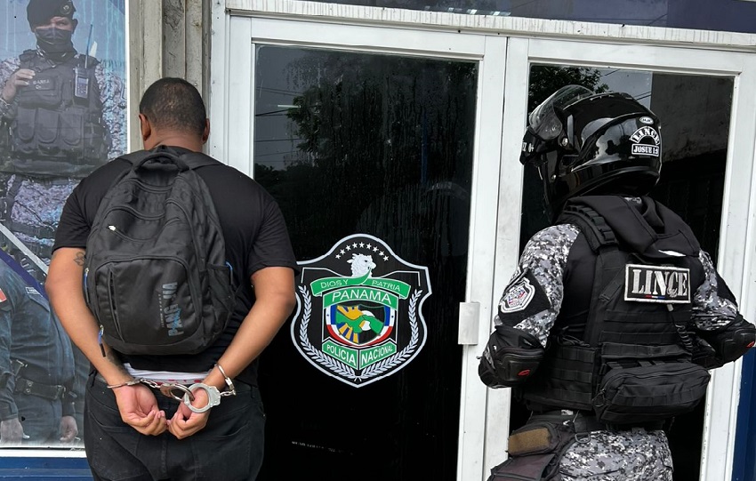 La captura ocurrió durante una fase de vigilancia y corroboración de datos. Foto. Cortesía. Policía Nacional