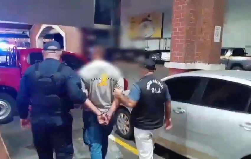 Las autoridadades capturaron a un ciudadano de 30 años presuntamente implicado en un homicidio  en Parita. Foto. Policía Nacional