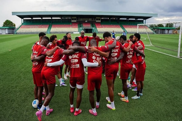 Panamá, lista para enfrentar a Surinam. Foto: FPF