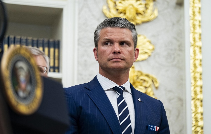 El secretario de Defensa de EE.UU., Pete Hegseth. Foto: EFE