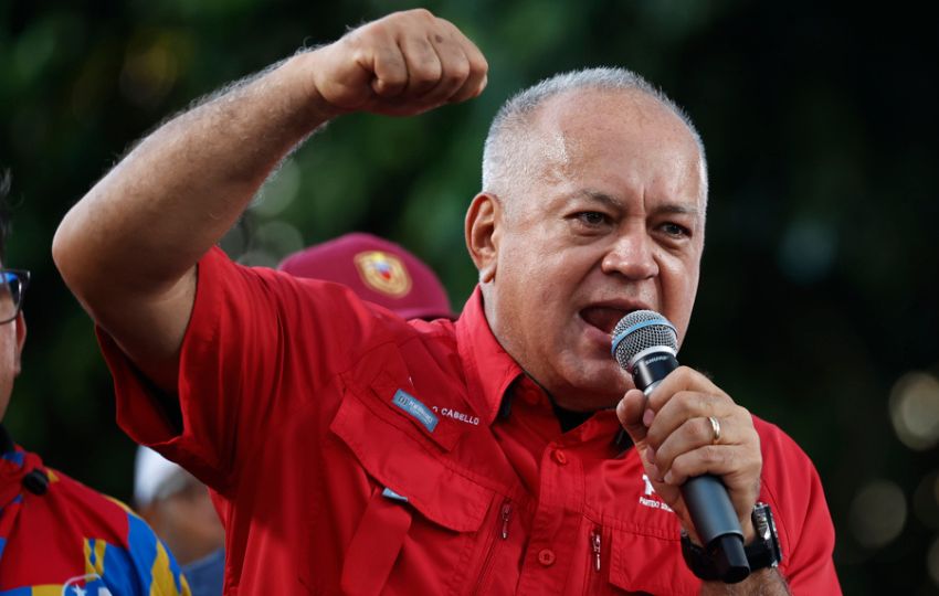 Diosdado Cabello, titular de Interior de Venezuela. Foto: EFE
