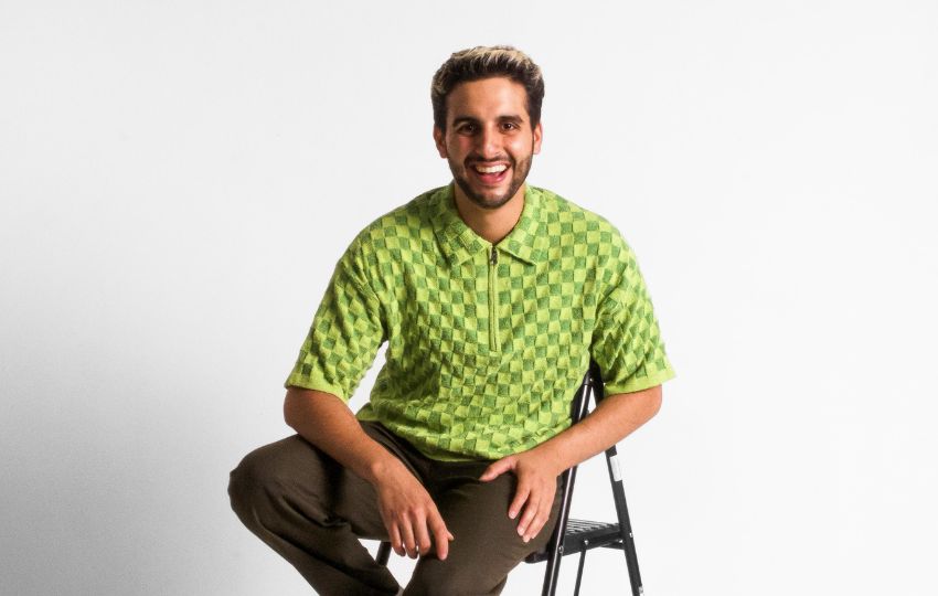 Fernando Broce fue asistente de arte para un video de Twenty One Pilots. Foto: Cortesía