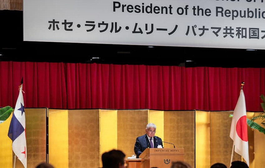El presidente dijo que Panamá valora con gratitud el respaldo de Japón a lo largo de los años. Foto: Cortesía