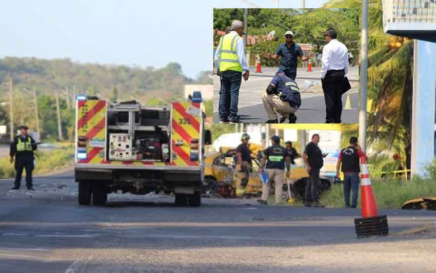 El accidente dejó tres víctimas fatales.