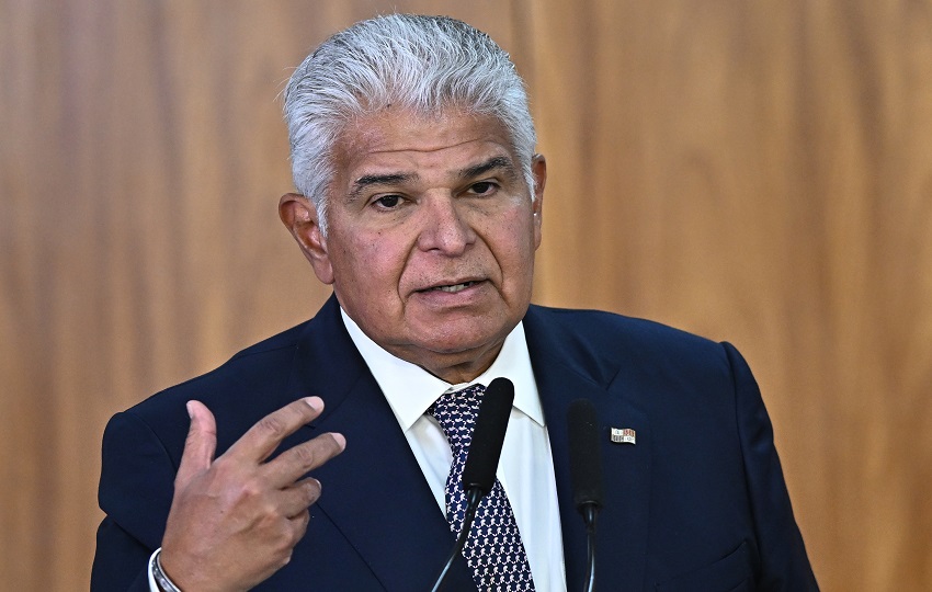José Raúl Mulino, presidente de Panamá. Foto: EFE